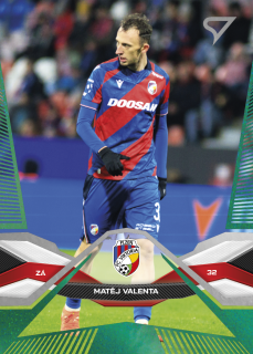 MATĚJ VALENTA SportZoo Chance liga 2025-26 II.série Base Green č.213