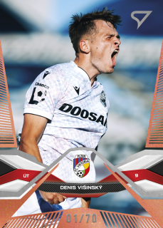DENIS VIŠINSKÝ SportZoo Chance liga 2025-26 II.série Base Cooper /70 č.216
