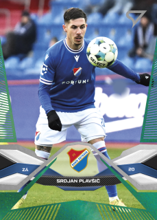 SRDJAN PLAVŠIČ SportZoo Chance liga 2025-26 II.série Base Green č.226