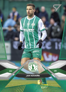 JAN KOVAŘÍK SportZoo Chance liga 2025-26 II.série Base Green č.273