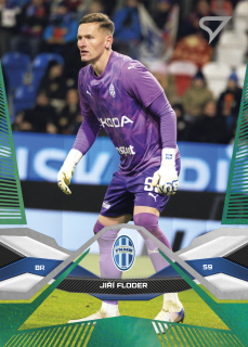 JIŘÍ FLODER  SportZoo Chance liga 2025-26 II.série Base Green č.303