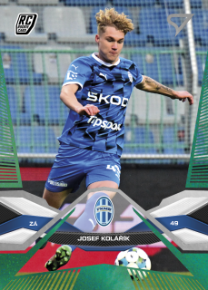 JOSEF KOLÁŘÍK  SportZoo Chance liga 2025-26 II.série Base Green č.307