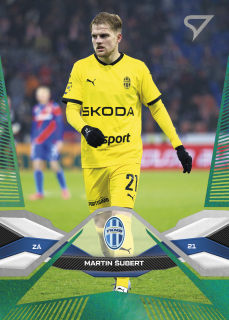 MARTIN ŠUBERT  SportZoo Chance liga 2025-26 II.série Base Green č.309