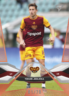 TOMÁŠ JEDLIČKA  SportZoo Chance liga 2025-26 II.série Base Cooper /70 č.330