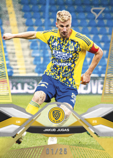 JAKUB JUGAS  SportZoo Chance liga 2025-26 II.série Base Gold /25 č.345
