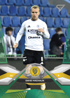 DAVID MACHALÍK  SportZoo Chance liga 2025-26 II.série Base Green č.349