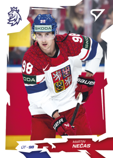 Martin Nečas  SportZoo Hokejové Česko 2026 Base č.42