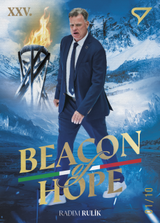 Radim Rulík  SportZoo Hokejové Česko 2026 Beacon of Hope Yellow Gold /10 č.BH-01