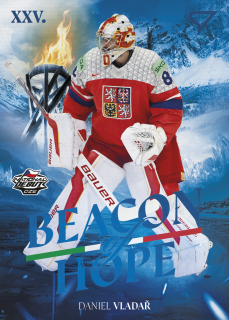 Daniel Vladař  SportZoo Hokejové Česko 2026 Beacon of Hope č.BH-05
