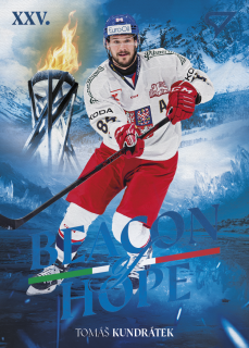 Tomáš Kundrátek  SportZoo Hokejové Česko 2026 Beacon of Hope č.BH-09