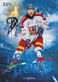 Jan Rutta  SportZoo Hokejové Česko 2026 Beacon of Hope č.BH-10