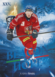 Radim Šimek  SportZoo Hokejové Česko 2026 Beacon of Hope č.BH-11