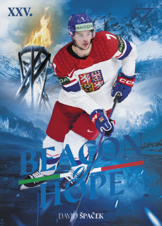 David Špaček  SportZoo Hokejové Česko 2026 Beacon of Hope č.BH-12