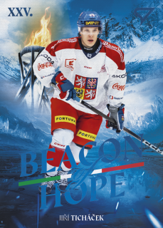 Jiří Ticháček  SportZoo Hokejové Česko 2026 Beacon of Hope č.BH-13