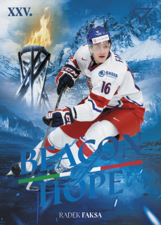 Radek Faksa SportZoo Hokejové Česko 2026 Beacon of Hope č.BH-15