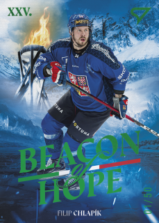 Filip Chlapík SportZoo Hokejové Česko 2026 Beacon of Hope Green /50 č.BH-18