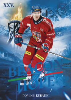 Dominik Kubalík SportZoo Hokejové Česko 2026 Beacon of Hope č.BH-21