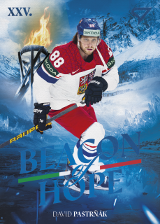 David Pastrňák SportZoo Hokejové Česko 2026 Beacon of Hope č.BH-24