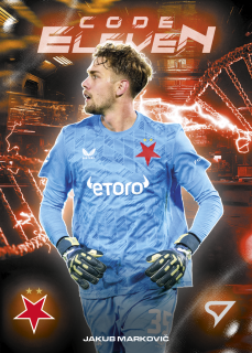 JAKUB MARKOVIČ SportZoo Chance liga 2025-26 II.série Code Eleven č.CE-01