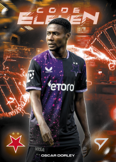 OSCAR DORLEY SportZoo Chance liga 2025-26 II.série Code Eleven č.CE-02