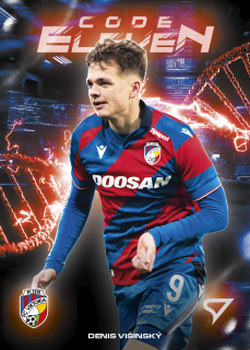 DENIS VIŠINSKÝ SportZoo Chance liga 2025-26 II.série Code Eleven č.CE-06