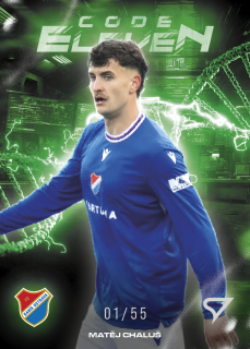 MATĚJ CHALUŠ SportZoo Chance liga 2025-26 II.série Code Eleven /55 č.CE-07
