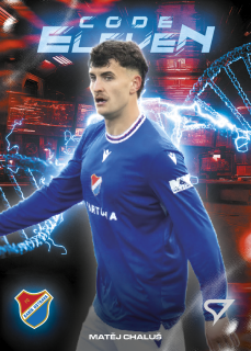 MATĚJ CHALUŠ SportZoo Chance liga 2025-26 II.série Code Eleven č.CE-07
