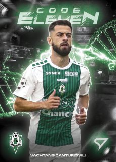 VACHTANG ČANTURIŠVILI SportZoo Chance liga 2025-26 II.série Code Eleven č.CE-14