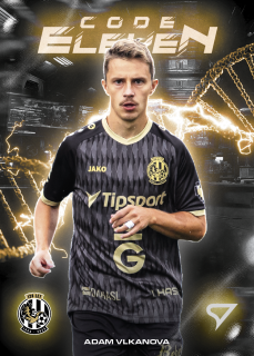 ADAM VLKANOVA SportZoo Chance liga 2025-26 II.série Code Eleven č.CE-19
