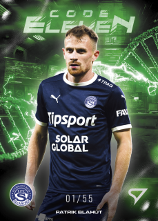 PATRIK BLAHÚT SportZoo Chance liga 2025-26 II.série Code Eleven /55 č.CE-30