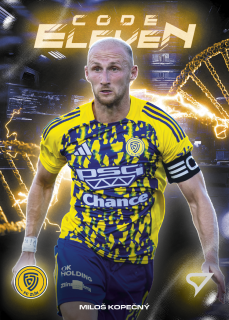 MILOŠ KOPEČNÝ SportZoo Chance liga 2025-26 II.série Code Eleven č.CE-35