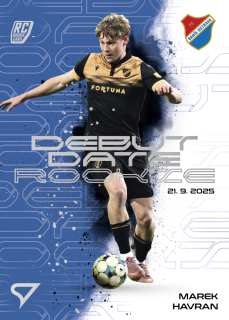 MAREK HAVRAN SportZoo Chance liga 2025-26 II.série Debut Date Rookie č.DR-02