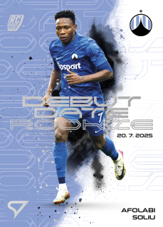 AFOLABI SOLIU SportZoo Chance liga 2025-26 II.série Debut Date Rookie č.DR-08