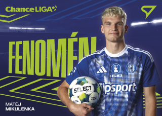 MATĚJ MIKULENKA SportZoo Chance liga 2025-26 II.série Fenomén č.FE-17
