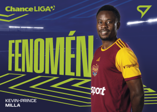 KEVIN-PRINCE MILLA SportZoo Chance liga 2025-26 II.série Fenomén č.FE-41