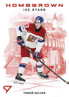 Tomáš Galvas SportZoo Hokejové Česko 2026 Homegrown Ice Stars č.HS-04