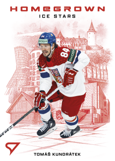 Tomáš Kundrátek SportZoo Hokejové Česko 2026 Homegrown Ice Stars č.HS-09