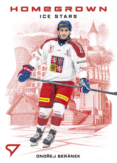 Ondřej Beránek SportZoo Hokejové Česko 2026 Homegrown Ice Stars č.HS-14