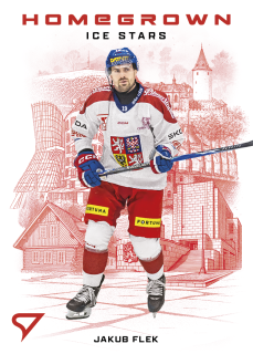 Jakub Flek SportZoo Hokejové Česko 2026 Homegrown Ice Stars č.HS-16