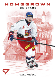 Pavel Kousal SportZoo Hokejové Česko 2026 Homegrown Ice Stars č.HS-20