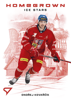 Ondřej Kovařčík SportZoo Hokejové Česko 2026 Homegrown Ice Stars č.HS-21