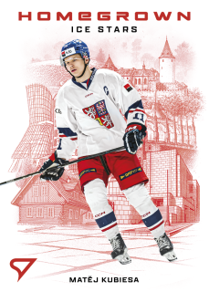 Matěj Kubiesa SportZoo Hokejové Česko 2026 Homegrown Ice Stars č.HS-22