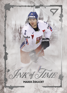 Marek Židlický SportZoo Hokejové Česko 2026 Ink of Time č.IT-4