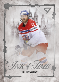 Jiří Novotný SportZoo Hokejové Česko 2026 Ink of Time č.IT-6