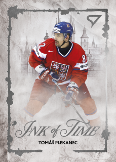 Tomáš Plekanec SportZoo Hokejové Česko 2026 Ink of Time č.IT-7