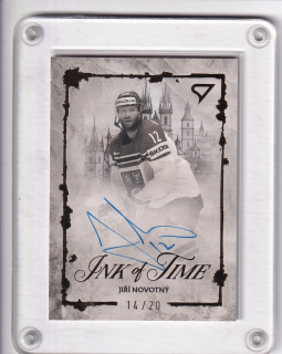 Jiří Novotný SportZoo Hokejové Česko 2026 Ink of Time AUTO /20 č.ITS-JN