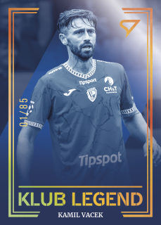 Kamil Vacek  SportZoo Chance liga 2025-26 II.série Klub Legend /85 č.KL51