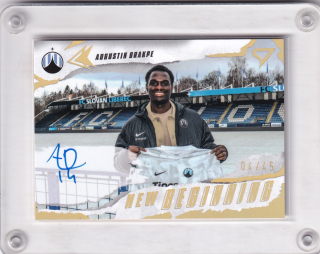 AUGUSTIN DRAKPE  SportZoo Chance liga 2025-26 II.série New Beginning AUTO /45 č.NB-13