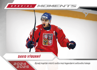 David Výborný SportZoo Hokejové Česko 2026 Special Moments č.SM-26