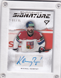 Michal Kempný SportZoo Hokejové Česko 2026 Snapshot Signature /15 č.SS2-MK